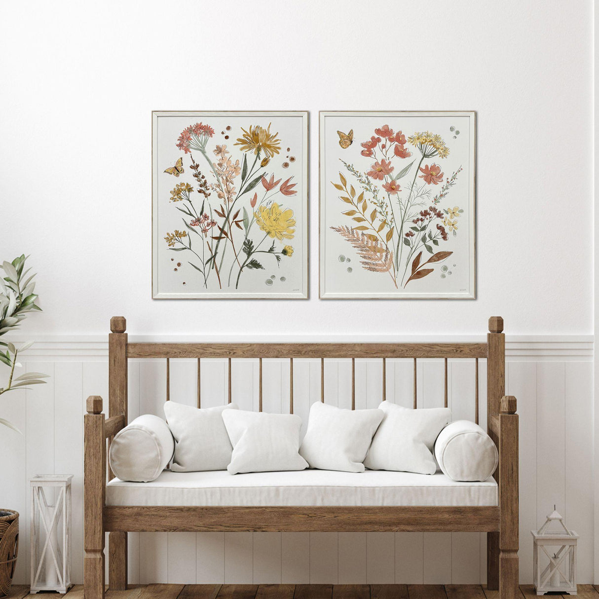 Paragon Full Bloom II S/2 Rust 29 X 23 X 2 Wall Art