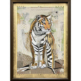 Paragon Tiger Strength Brown 43 X 31 X 3 Wall Art