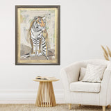 Paragon Tiger Strength Brown 43 X 31 X 3 Wall Art