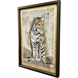 Paragon Tiger Strength Brown 43 X 31 X 3 Wall Art