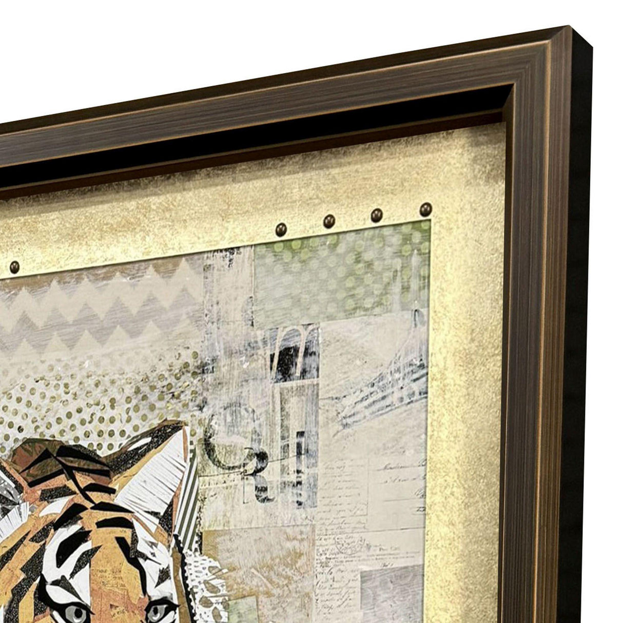 Paragon Tiger Strength Brown 43 X 31 X 3 Wall Art