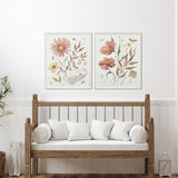 Paragon Full Bloom I S/2 Rust 29 X 23 X 2 Wall Art