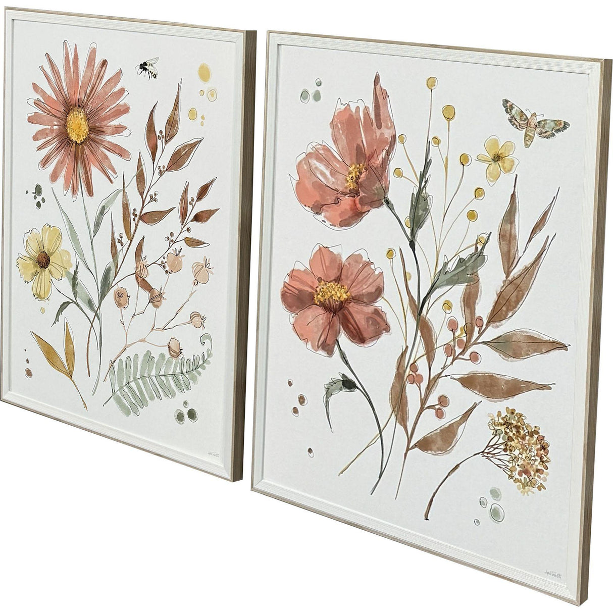 Paragon Full Bloom I S/2 Rust 29 X 23 X 2 Wall Art