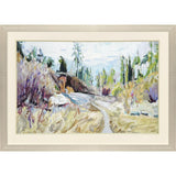 Paragon Beyond the Path Blue 33 X 45 X 2 Wall Art