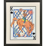 Paragon Range Rider III Brown 33 X 27 X 2 Wall Art