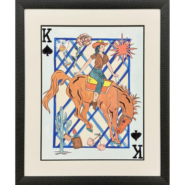 Paragon Range Rider III Brown 33 X 27 X 2 Wall Art