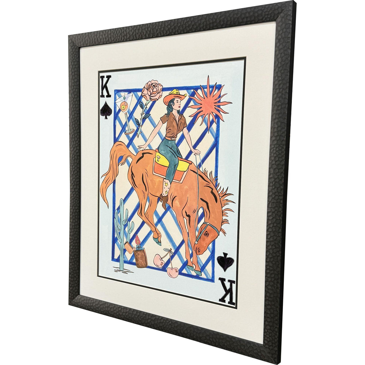 Paragon Range Rider III Brown 33 X 27 X 2 Wall Art