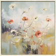 Paragon Blooms in the Meadow II Blue 38 X 38 X 3 Wall Art