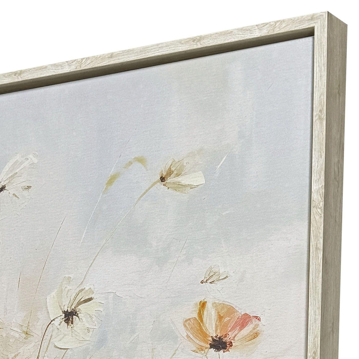 Paragon Blooms in the Meadow II Blue 38 X 38 X 3 Wall Art