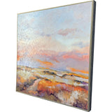Paragon Sky on Fire Blue 36 X 36 X 3 Wall Art