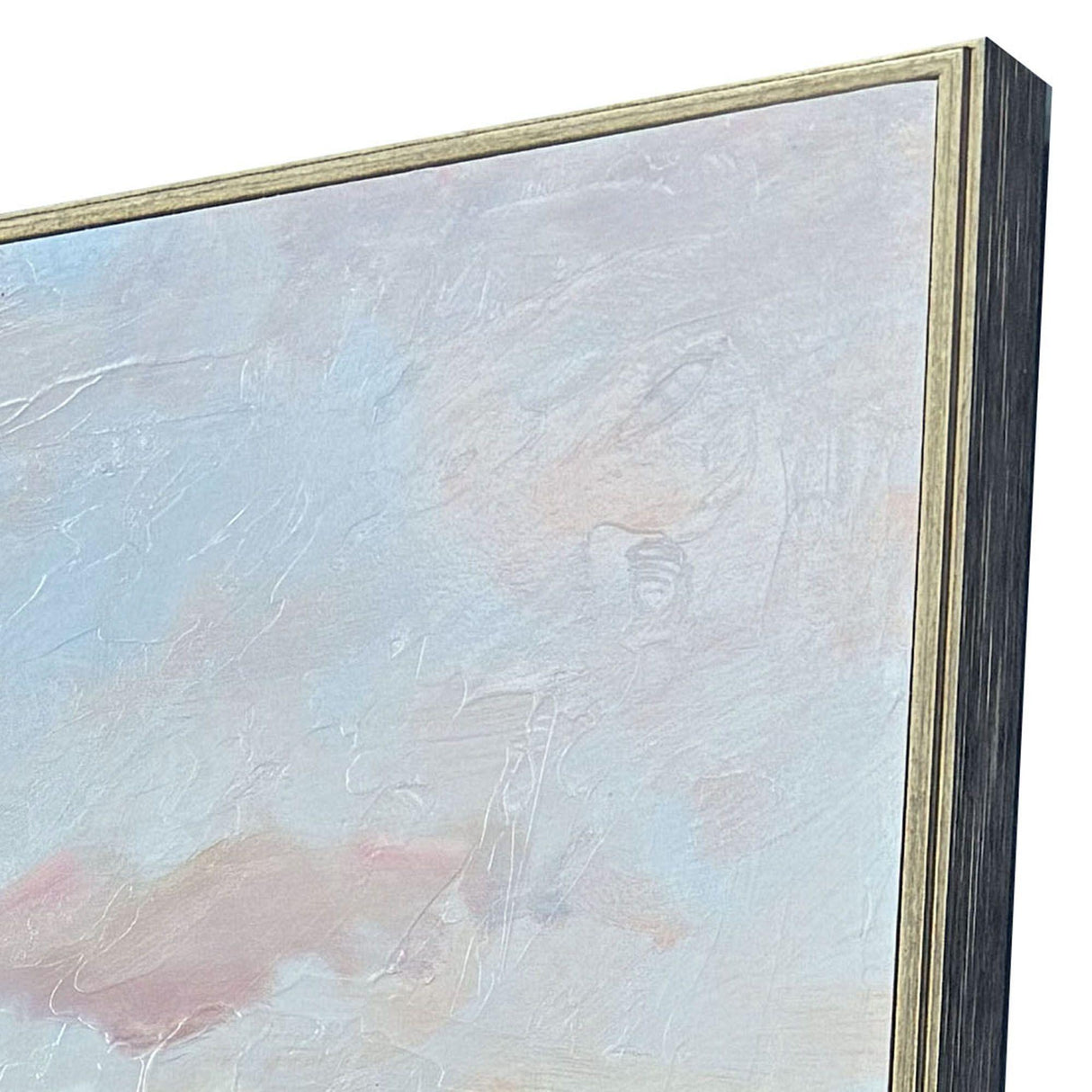 Paragon Sky on Fire Blue 36 X 36 X 3 Wall Art