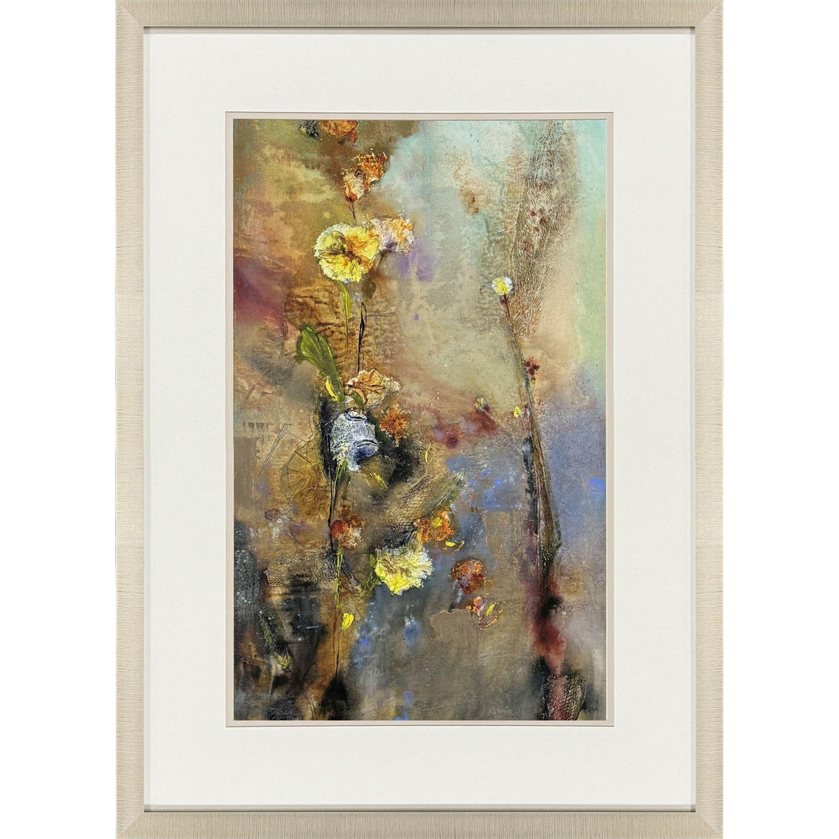 Paragon Floral Life I Yellow 49 X 34 X 2 Wall Art