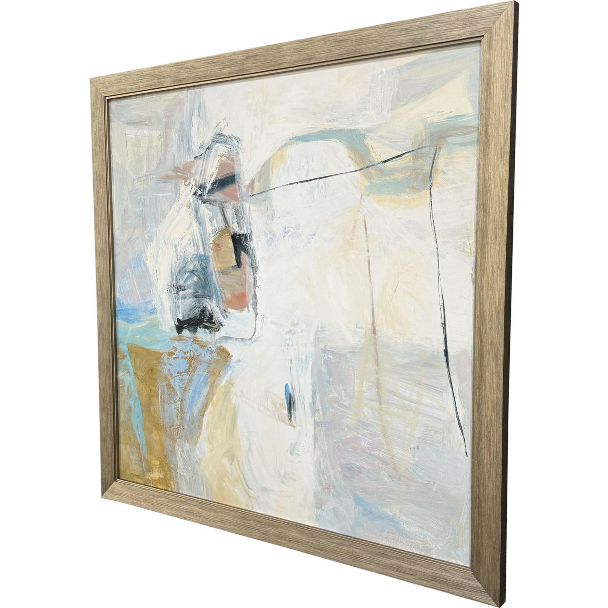 Paragon Dune II Blue 40 X 40 X 2 Wall Art