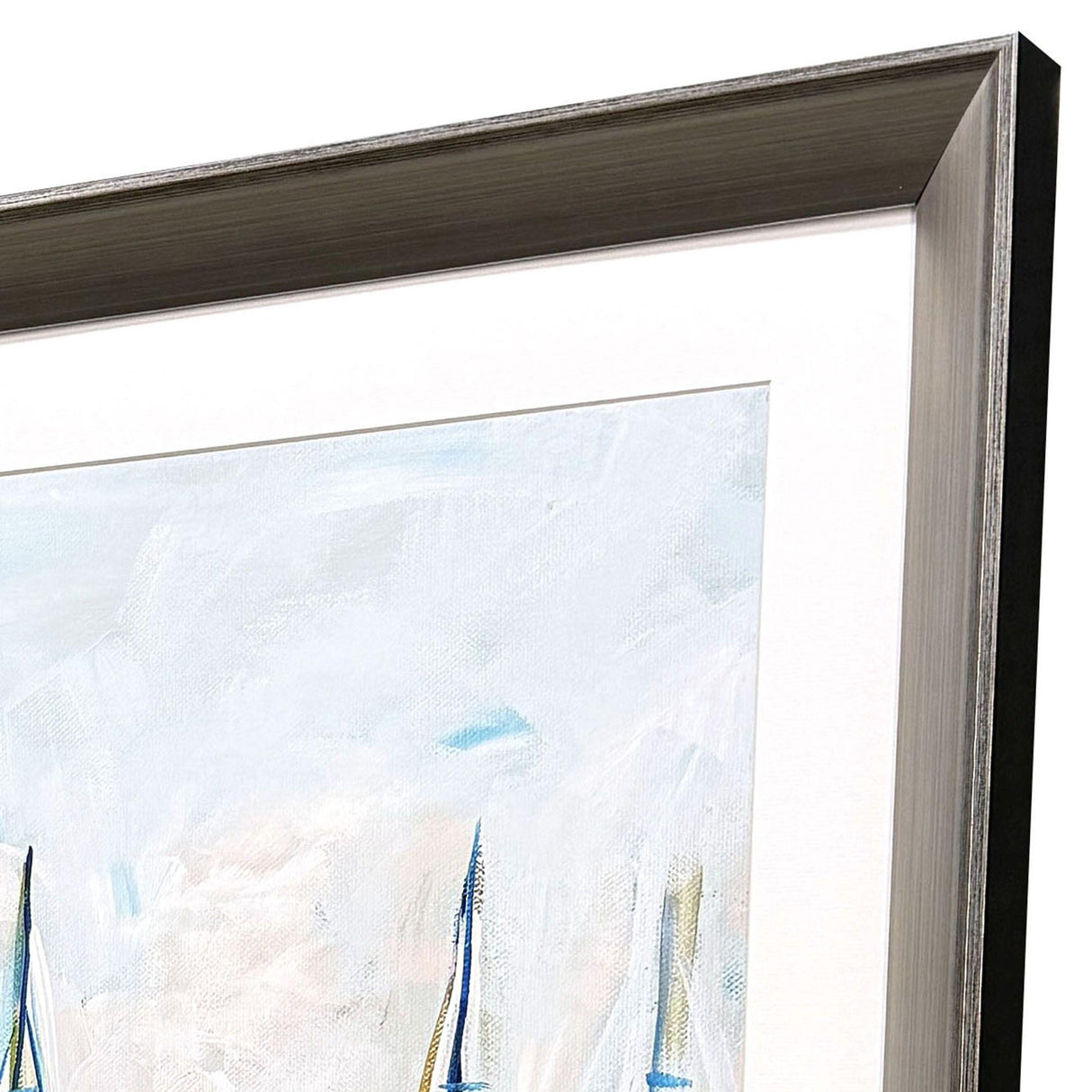 Paragon Marina at Dusk Blue 44 X 36 X 3 Wall Art