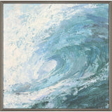 Paragon Summer Wave Blue 39 X 39 X 2 Wall Art