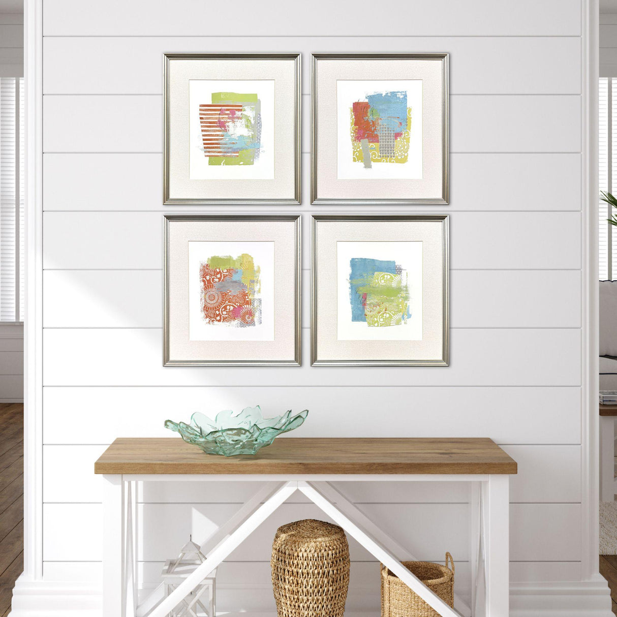Paragon Perfect Day S/4 Green 21 X 19 X 1 Wall Art