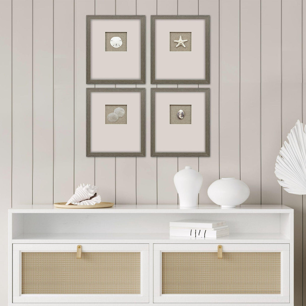 Paragon Natural Elements S/4 Beige 18 X 14 X 2 Wall Art