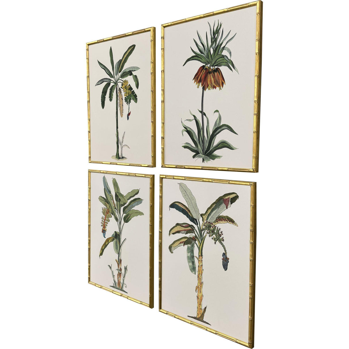 Paragon Contemporary Palm I S/4 Green 25 X 19 X 2 Wall Art
