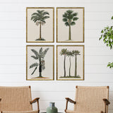 Paragon Contemporary Palm II S/4 Green 25 X 19 X 2 Wall Art