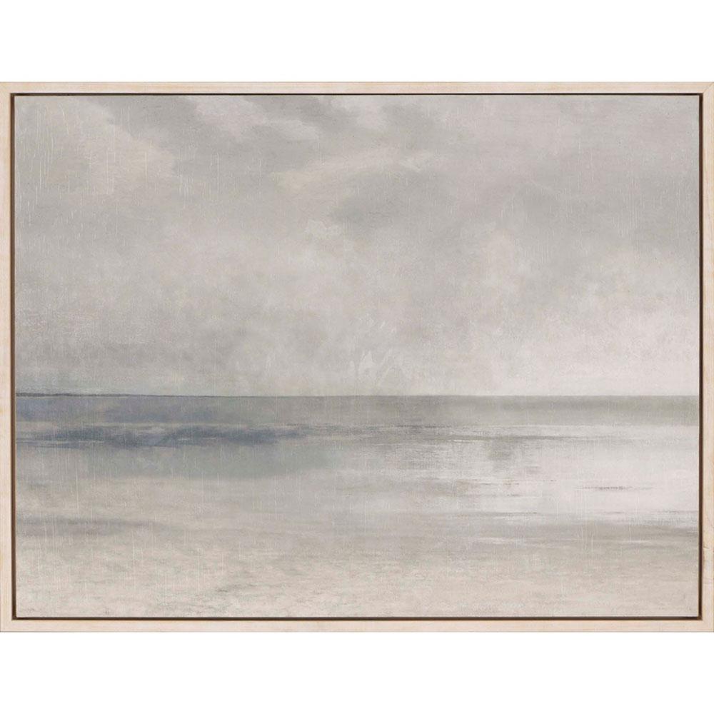 Paragon Pastel Seascape II Gray 31 X 41 X 3 Wall Art