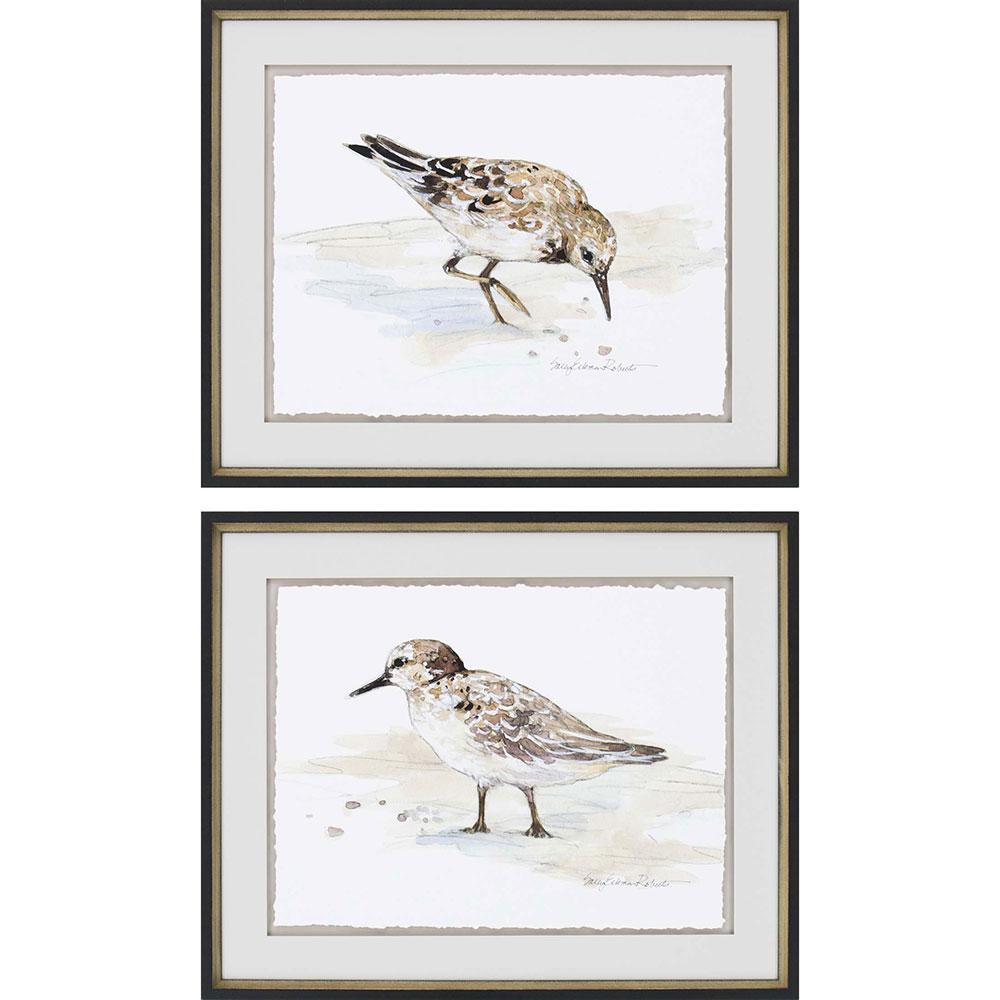 Paragon Sandpiper S/2 Brown 21 X 26 X 2 Wall Art