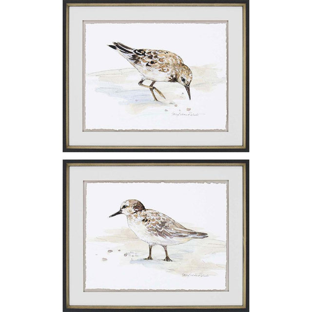Paragon Sandpiper S/2 Brown 21 X 26 X 2 Wall Art