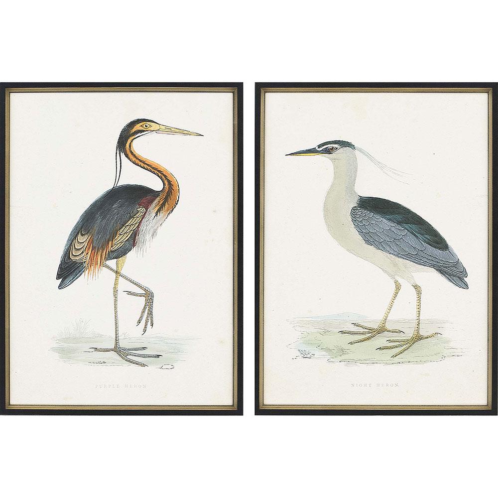 Paragon Herons S/2 Multi 29 X 21 X 2 Wall Art