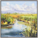 Paragon Afternoon Skies Multi 38 X 38 X 3 Wall Art