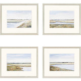 Paragon Marshes S/4 Blue 17 X 21 X 1 Wall Art