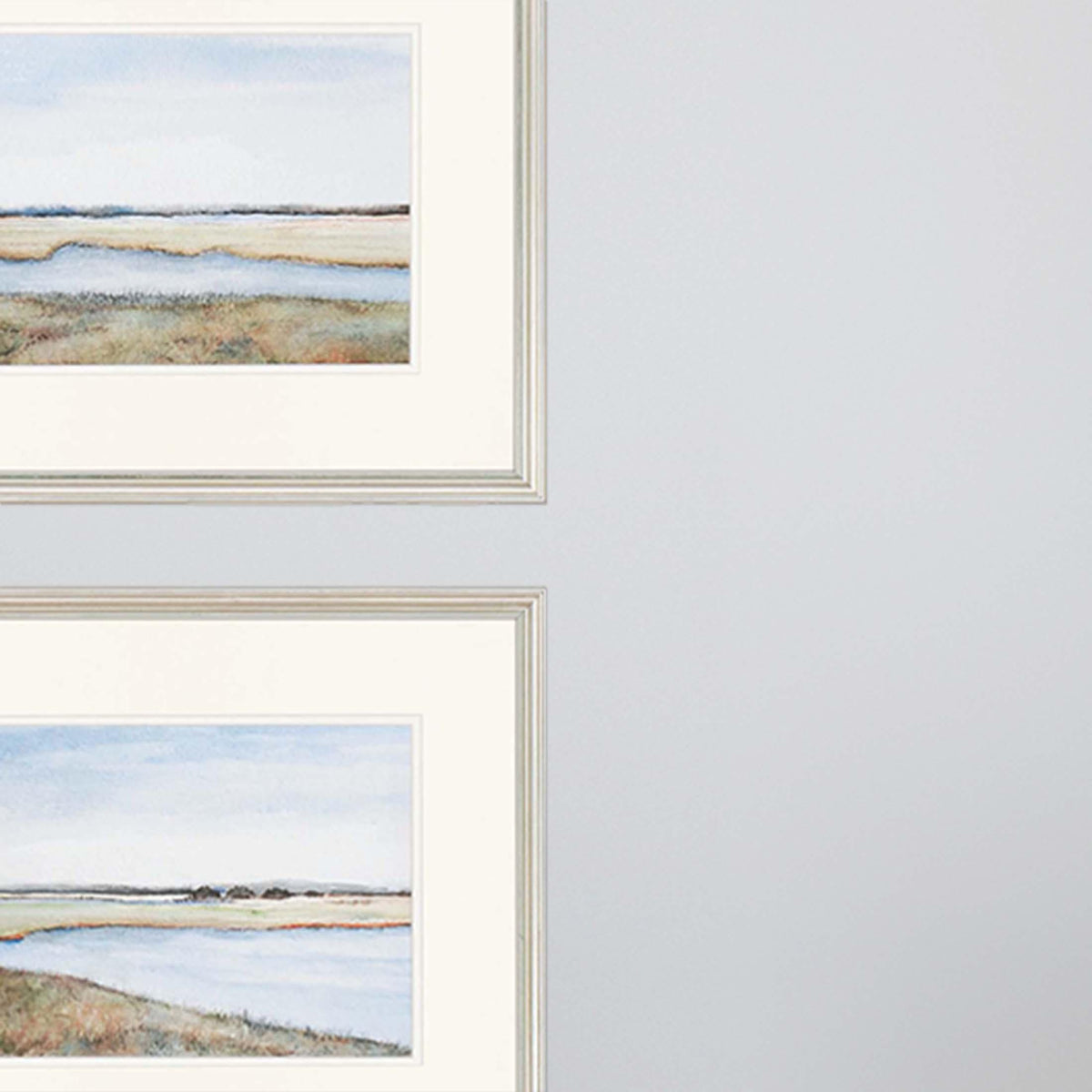 Paragon Marshes S/4 Blue 17 X 21 X 1 Wall Art