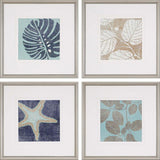 Paragon Coastal I S/4 Blue 18 X 18 X 1 Wall Art