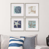 Paragon Coastal I S/4 Blue 18 X 18 X 1 Wall Art