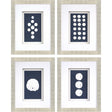Paragon Sand Dollars S/4 Blue 23 X 18 X 2 Wall Art