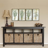 Paragon Bountiful Herbs S/4 Green 25 X 13 X 2 Wall Art