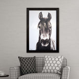 Paragon Horse Portrait White 50 X 35 X 2 Wall Art