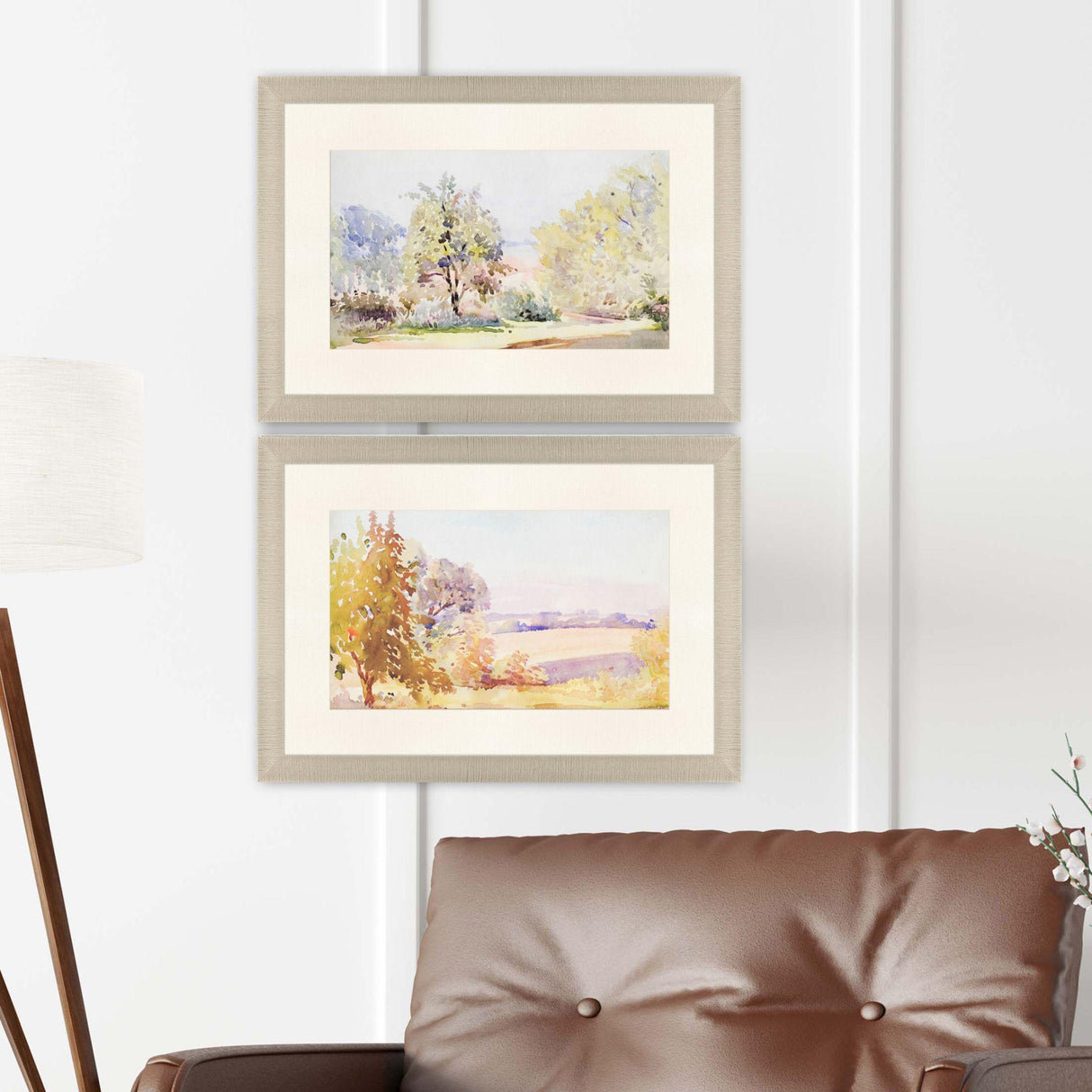 Paragon Sunrise/Serene S/2 Multi 24 X 34 X 2 Wall Art
