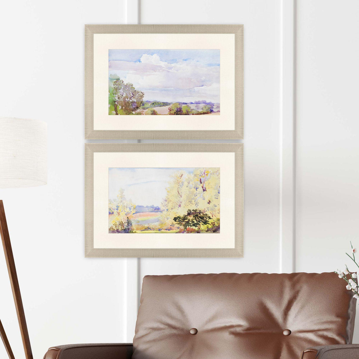 Paragon Placid/Repose S/2 Multi 24 X 34 X 2 Wall Art