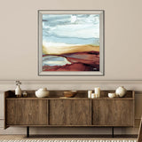 Paragon New Sky Square Multi 40 X 40 X 3 Wall Art
