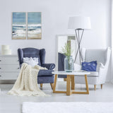 Paragon East Coast S/2 Blue 25 X 13 X 2 Wall Art