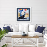 Paragon Labs On Beach Blue 29 X 29 X 2 Wall Art