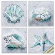 Paragon Sealife S/4 Gray 12 X 12 X 1 Wall Art