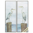 Paragon Ocean Sky Panel S/2 Gray 36 X 13 X 2 Wall Art