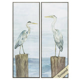 Paragon Ocean Sky Panel S/2 Gray 36 X 13 X 2 Wall Art