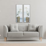 Paragon Ocean Sky Panel S/2 Gray 36 X 13 X 2 Wall Art