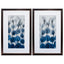 Paragon Blue Leaves S/2 Blue 34 X 22 X 1 Wall Art
