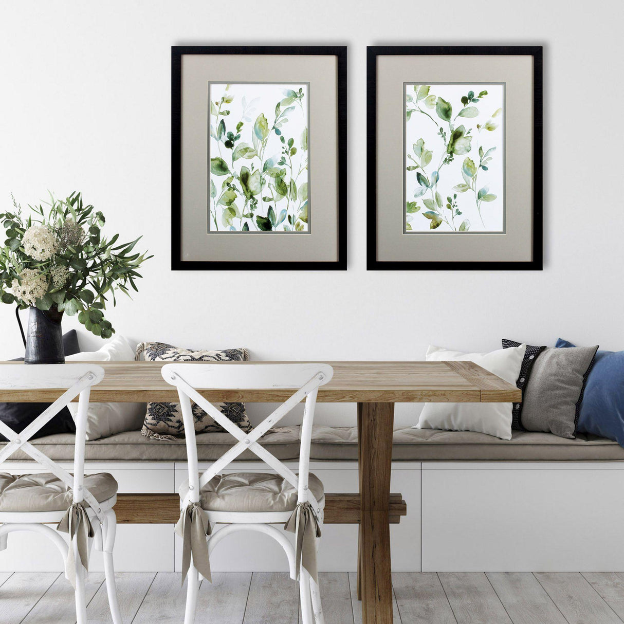 Paragon Greeting to Morning S/2 Green 27 X 21 X 2 Wall Art