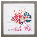 Paragon Sea Creature Fish Yellow 23 X 23 X 2 Wall Art