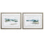Paragon Overcast Lake Study S/2 Green 25 X 31 X 2 Wall Art