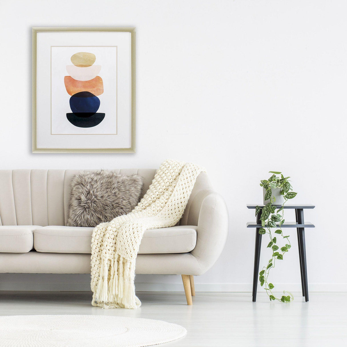 Paragon Mod Pods II Blue 34 X 28 X 2 Wall Art