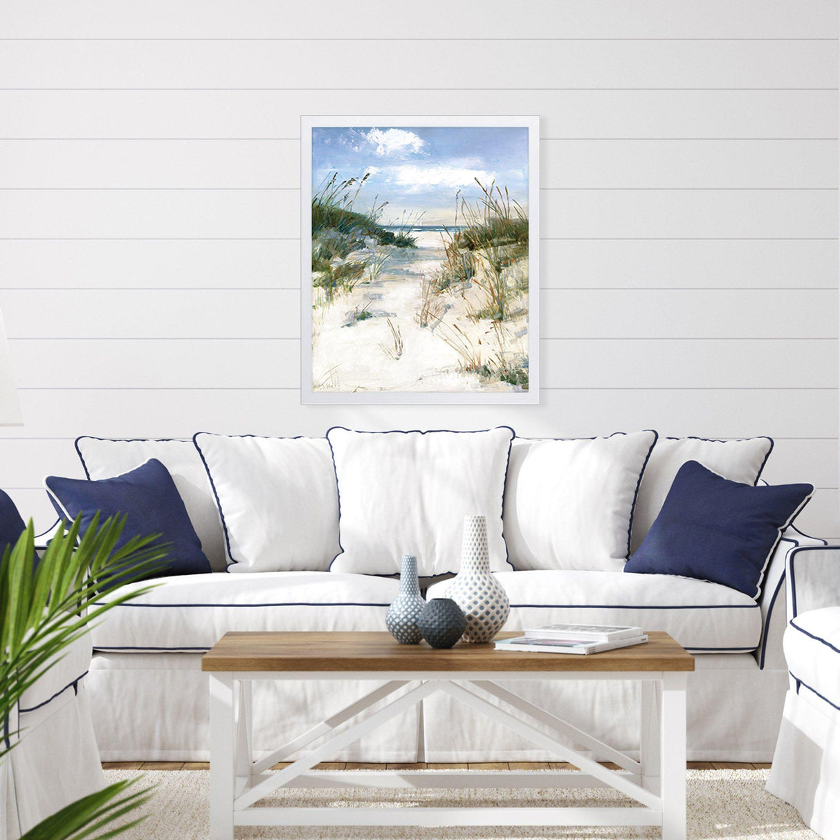 Paragon Dune View Green 31 X 25 X 2 Wall Art